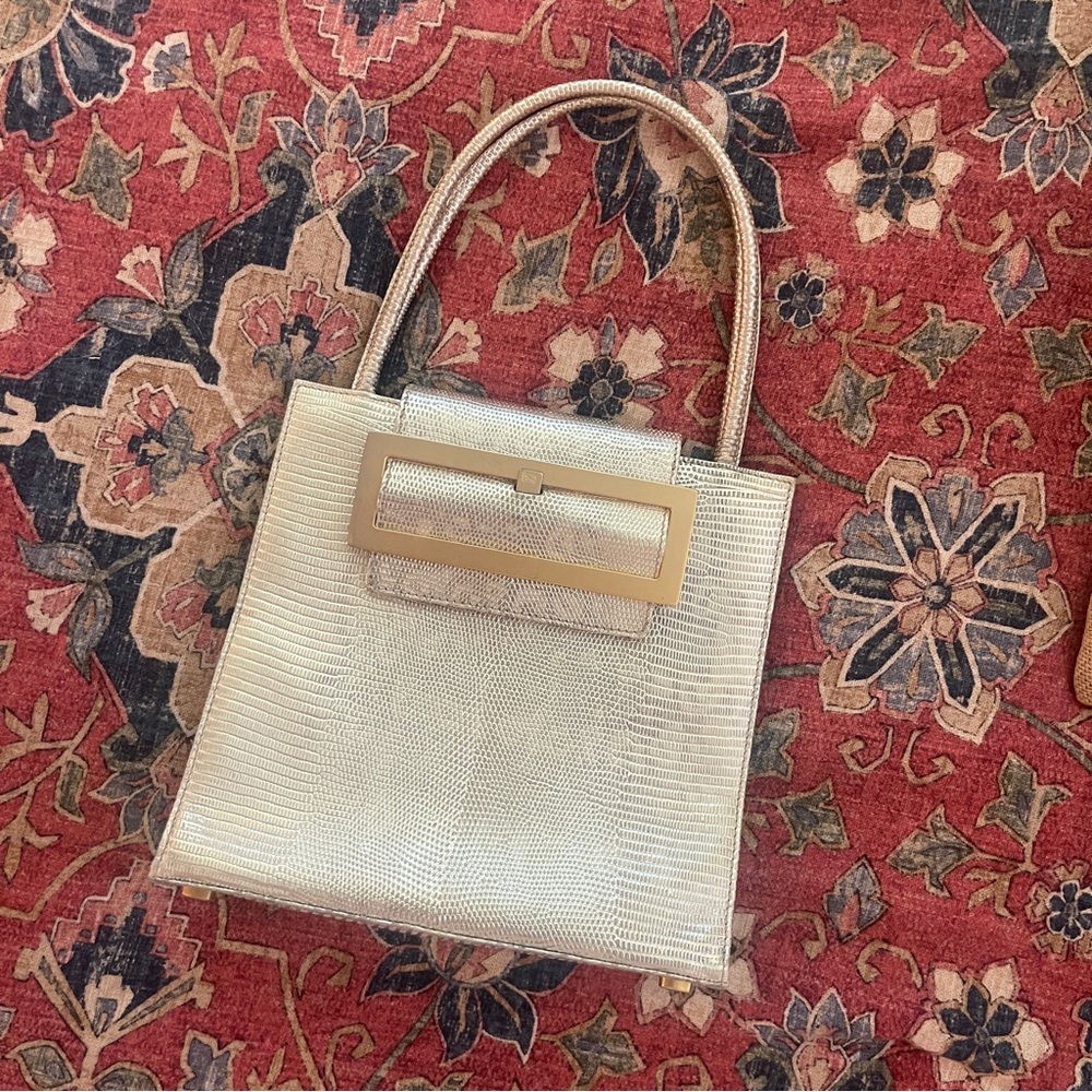 Escada Gold Hangbag